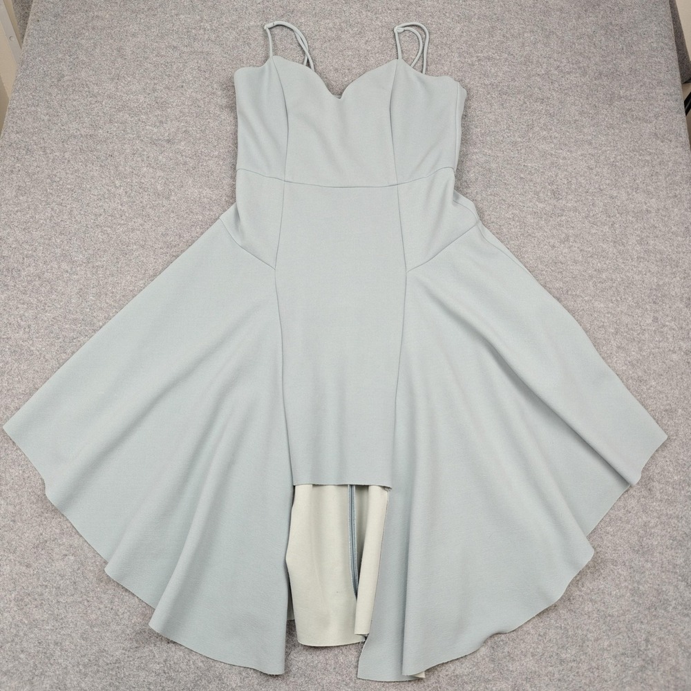 Elliatt Dress Womens XL Green Sweetheart Hi Low Fit & Flare Midi Party Wedding